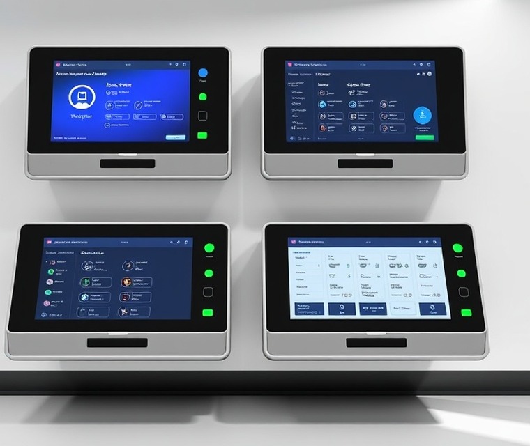 Schermata di diagnosi da remoto di un terminale self-service